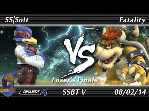 Loser's Finals: SS|Soft (Falco) vs Fatality (Bowser, Captain Falcon) - SSBT5