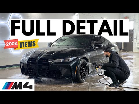 Thumbnail for BMW M4 Competition(G80) Detailing-Rims Detail, Exterior wash & Interior cleaning. by BMW M4, BMW, video, Car, Vehicle, vide