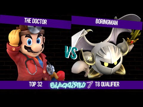 Blacklisted 7 Top 32 LR4 - hstv | The Doctor (Mario) vs Boringman (Meta Knight)