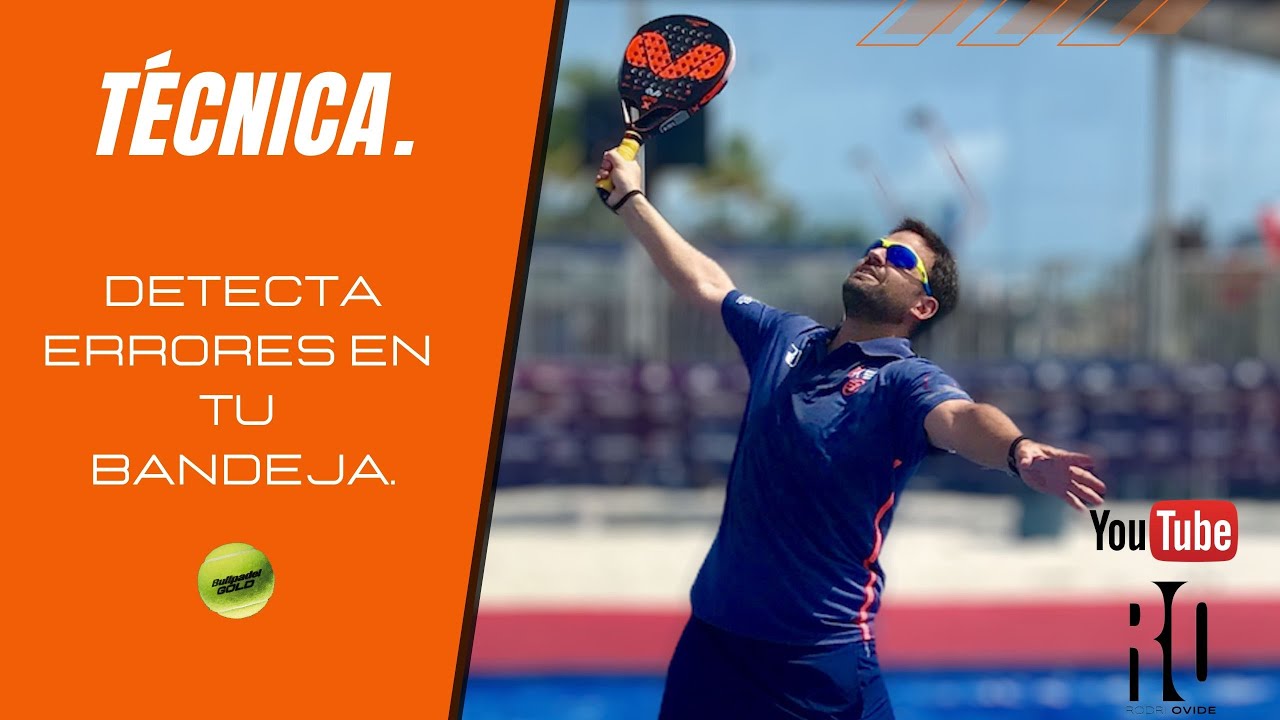Bandeja technique: footwork and impact point