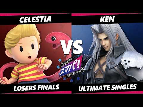 Sumapa 223 LOSERS FINALS - Celestia (Lucas) Vs. KEN (Sonic, Sephiroth) Smash Ultimate - SSBU