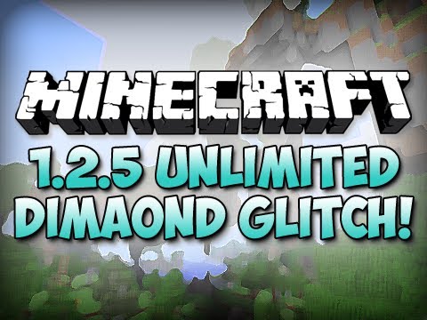 Unlimited Diamonds Glitch - Minecraft 1.2.5 Tutorial