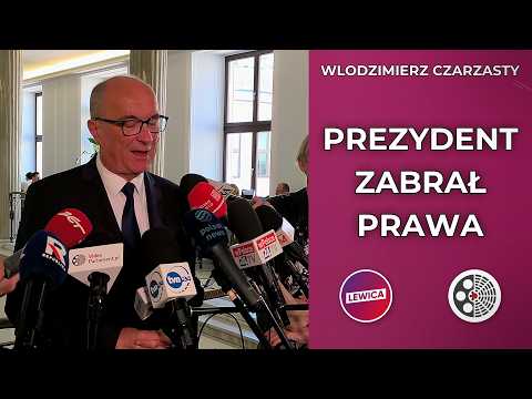 Włodzimierz Czarzasty ostro o wecie ustawy partnerskiej