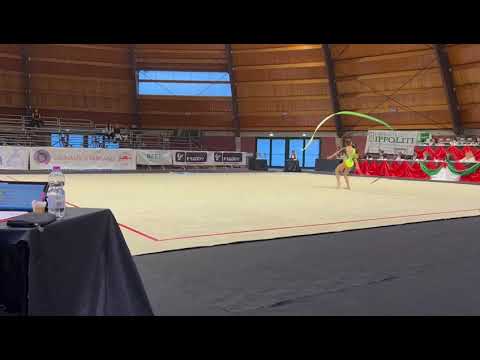 Chiara Cortese Eurogymnica Nazionale Gold 2022 Allieve 4     Nastro🥉