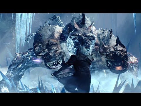 Devil May Cry 5 - King Cerberus Boss Fight #12 (DMC5 2019) PS4 Pro