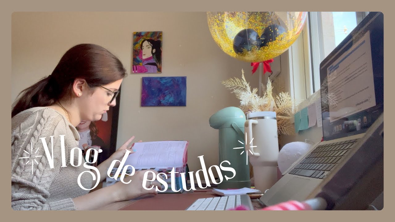 Vlog - minha vida como CLT + Estudos para concurso público