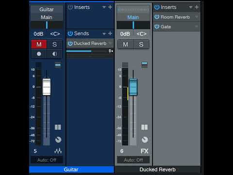 USE "DUCKING" FOR COOL REVERB EFFECTS