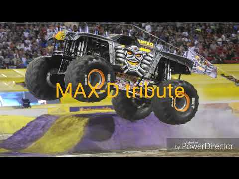 Monster jam Max-D tribute video