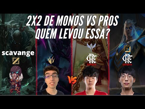 BVOY E LUCI VS KEIO E SCAVANGE MONOS VS PRO QUEM LEVA? - LOL REPLAYS