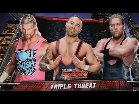 2012 April 2 - WWE RAW - Santino Marella vs. Jack Swagger vs. Dolph Ziggler - WWE 2K15
