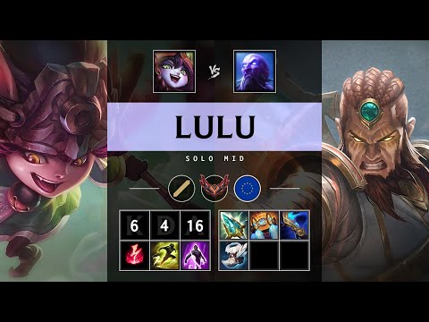 Lulu Mid vs Ryze - EUW Grandmaster Patch 25.06