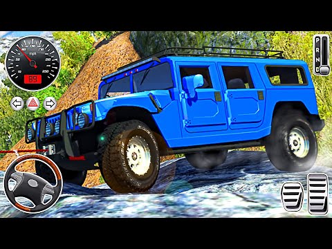 Offroad 4X4 Hummer Simulator - Mountain Drive Real Car - Best Android GamePlay