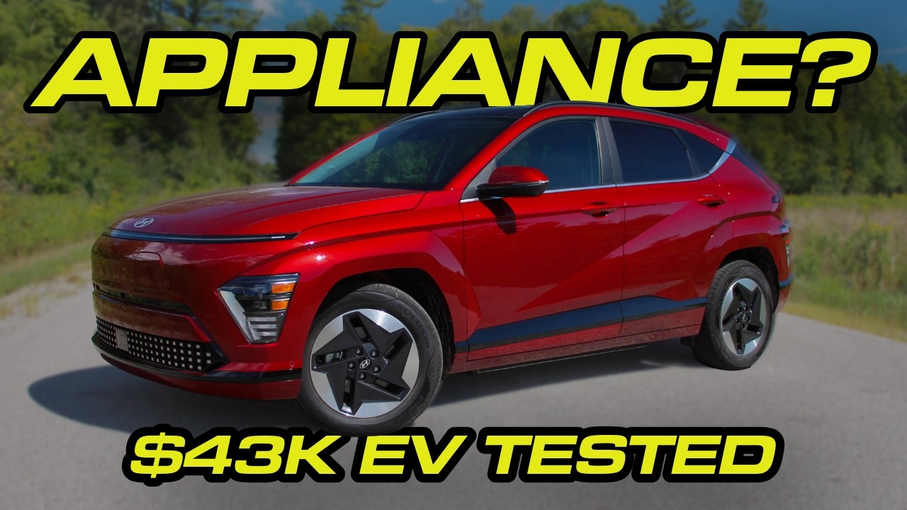 Is the 2025 Hyundai Kona EV Just a $43K Appliance?