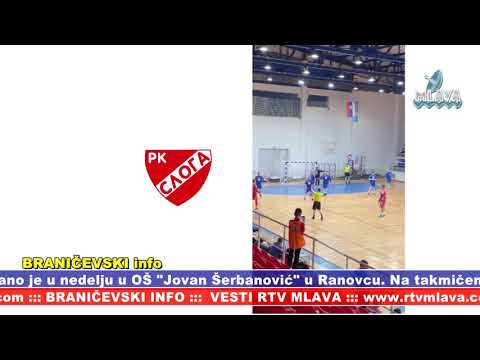 18. Kolo Prve Lige Zapad grupa A: RK Sloga - Lokomotiva, Lapovo 29-28 (RTV MLAVA 15.05.2021.)