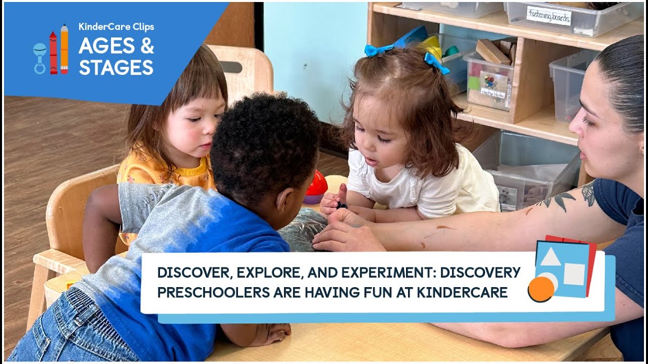 Discovery Preschoolers Practice Independence