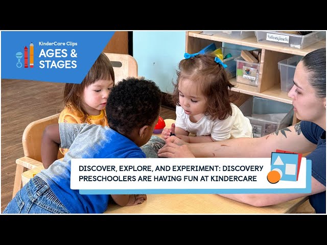 Discovery Preschoolers Practice Independence