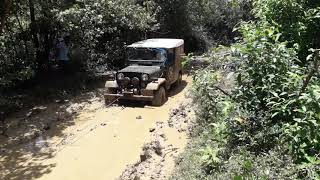 preview picture of video 'Wasgamuwa offrode  (mitsubishi power 4wd)'