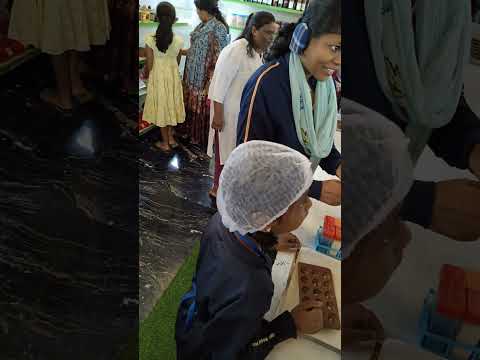 Sreelekha chocolate making