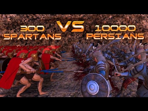 300 SPARTANS VS 10000 PERSIANS - ULTIMATE EPIC BATTLE SIMULATOR