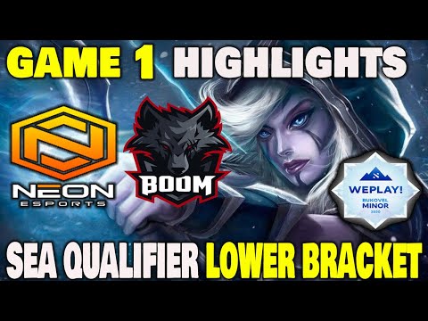 NEON ESPORTS VS BOOM GAME 1 Bukovel Minor SEA Qualifier Lower Bracket