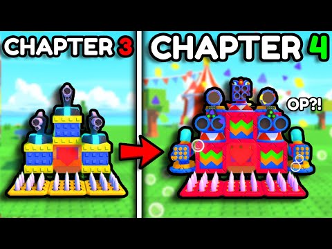 I Beat Roblox Build ur Base CHAPTER 4 UPDATE! (OP TURRETS)