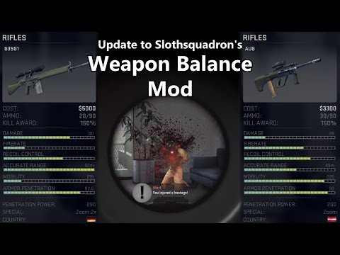 Weapon Balance Mod V1.1 Update