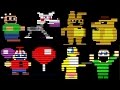 FNAF 3 ALL SECRET MINIGAMES 