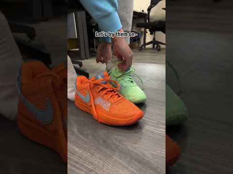 Nike JA 1 “Mismatched” is here! #area02 #nike #jamorant #ja1