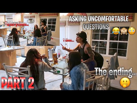 Asking UNCOMFORTABLE Questions PART 2 Ft Cash Kidd & Molly Brazy *Tea Spilled* | JAZMINE TANIA