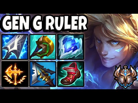 Ezreal vs Jhin ADC [ Gen G Ruler ] Korea Challenger Patch 11.11 ✅