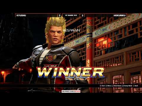 VF5US @ VF Ranse Japanese 3v3 Tourney [4K/60fps] [TIMESTAMPS]