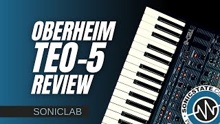Video thumbnail for Oberheim TEO-5 Synthesizer - SonicLAB Review by sonicstate