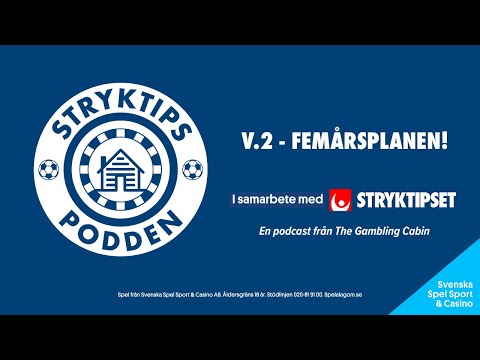 Stryktipspodden v2 - Femårsplanen!