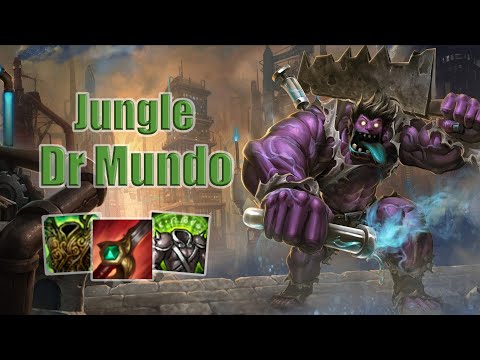 Dr  Mundo Jungle - League of Legends | Full Ranked | No Commentary