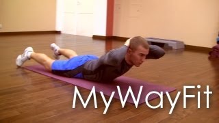 Как накачать мышцы спины и пресса быстро - Видео онлайн