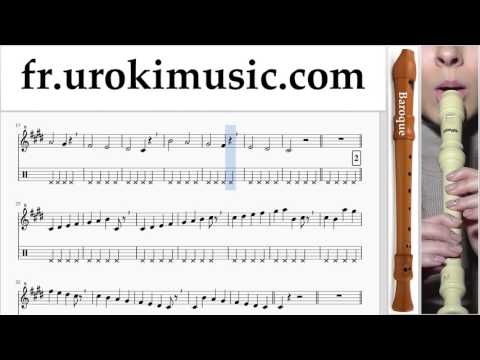 Cours de Flute à bec (B.) Charlie Puth & Selena Gomez - We Don't Talk Anymore Partie#1 um-829