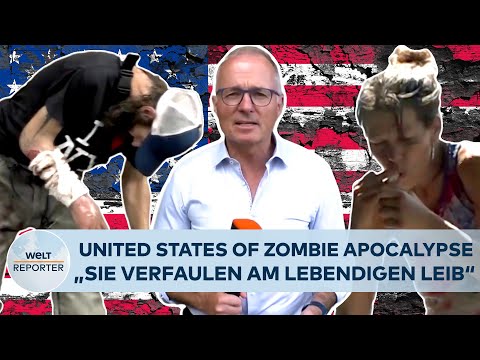 TRANQ & FENTANYL: Hautfressende Zombie-Droge zerstört die USA - „Wie in The Walking Dead“