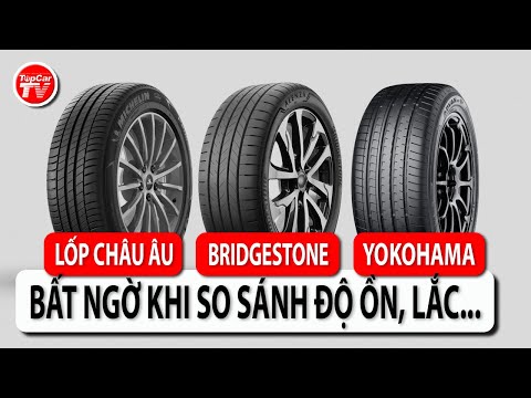 Đánh giá lốp Yokohama Advan V61 - so sánh độ tĩnh lặng với lốp hàng đầu châu Âu và Á | TIPCAR TV