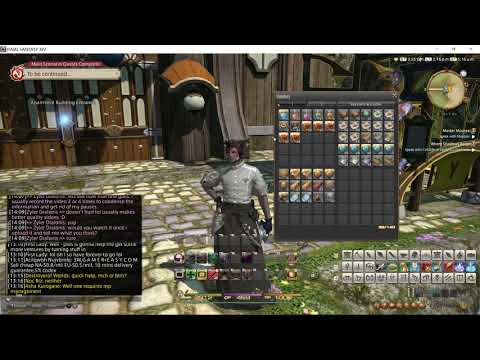 Final Fantasy XIV Teach Me How to Craft-Tip's and Trick' for Crafting, and Making Money.