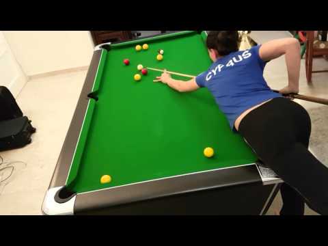 Katerina Spyrou break dish 3 practice before euros