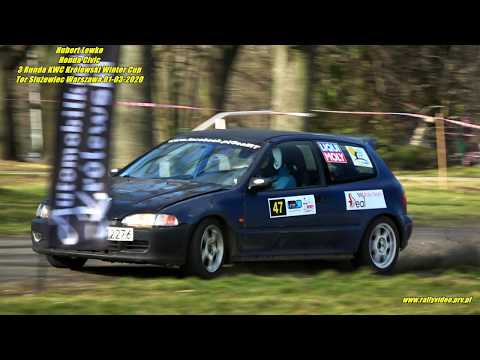Hubert Lewko - Honda Civic - 3 Runda KWC Królewski Winter Cup Tor Służewiec 01-03-2020