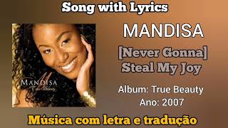 Mandisa - [Never Gonna] Steal My Joy (legendado)
