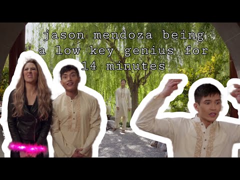 jason mendoza being a low key genius for 13 minutes and 27 seconds