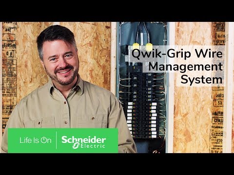 Plug-on Neutral Load Centers with Qwik-Grip Wire Management System | Schneider Electric