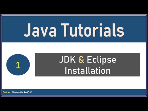 Java Tutorials Installing Jdk And Eclipse Ide 1