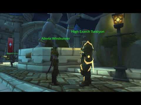 Alleria and Turalyon: Stay a while and listen, end of fourth war - Patch 8.3 [LORE]