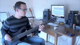 Fretless Bass cover : In my father&#39;s house -- Eric bibb