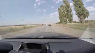 preview picture of video 'driving in Ukraine 2014 broken roads 2009 bmw 120d automatic 177 ps'
