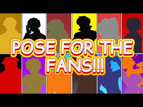 Pose for the fans!!! // REMAKE // feat. Fnaf characters // GL2 + Art