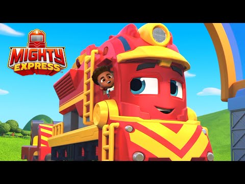 Nate Gets Ready for His Mega Mission 🚃| Mighty Express Clips | Cartoons for Kids